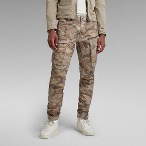 G-Star Mens Rovic Zip 3D Straight Tapered Fit Cargo Pants - 31 x 32 - MN Seller
